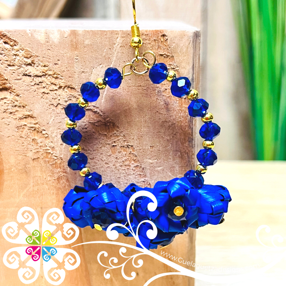 Rose Hoops - Palm Earrings