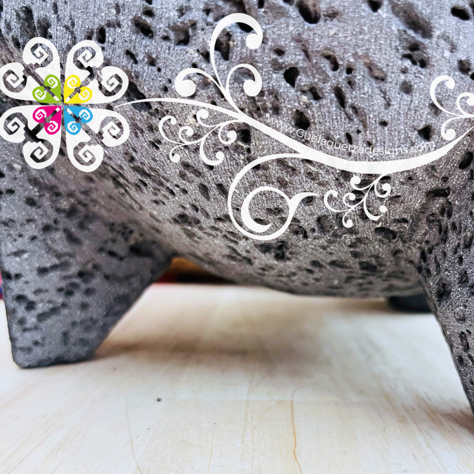 Medium Porki Molcajete - Molcajete Piedra