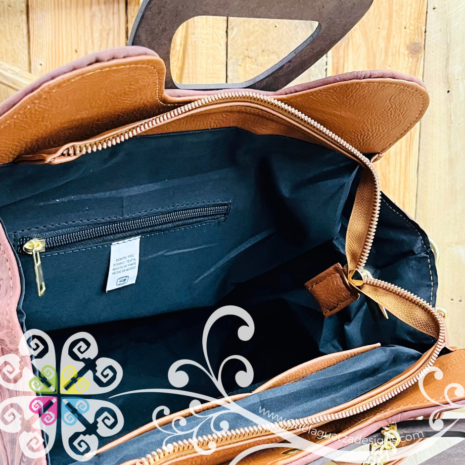 Erika Leather Purse - Bolsa de piel