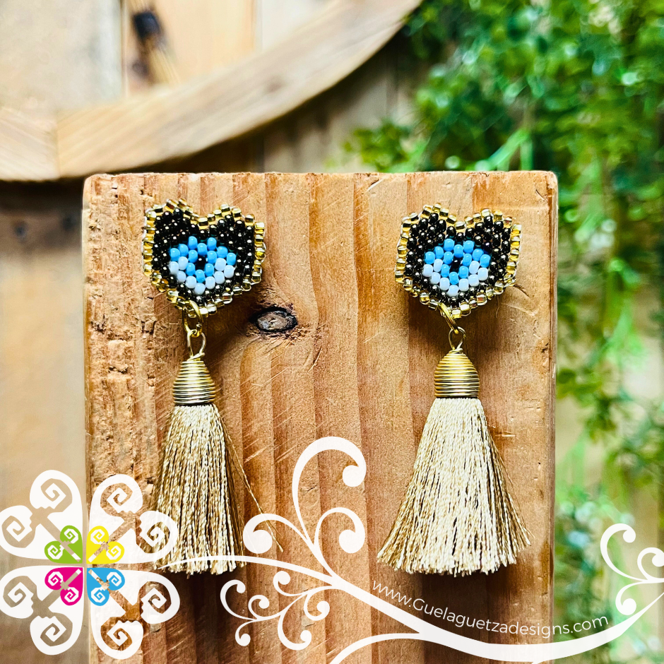 Ojitos Beaded Earrings