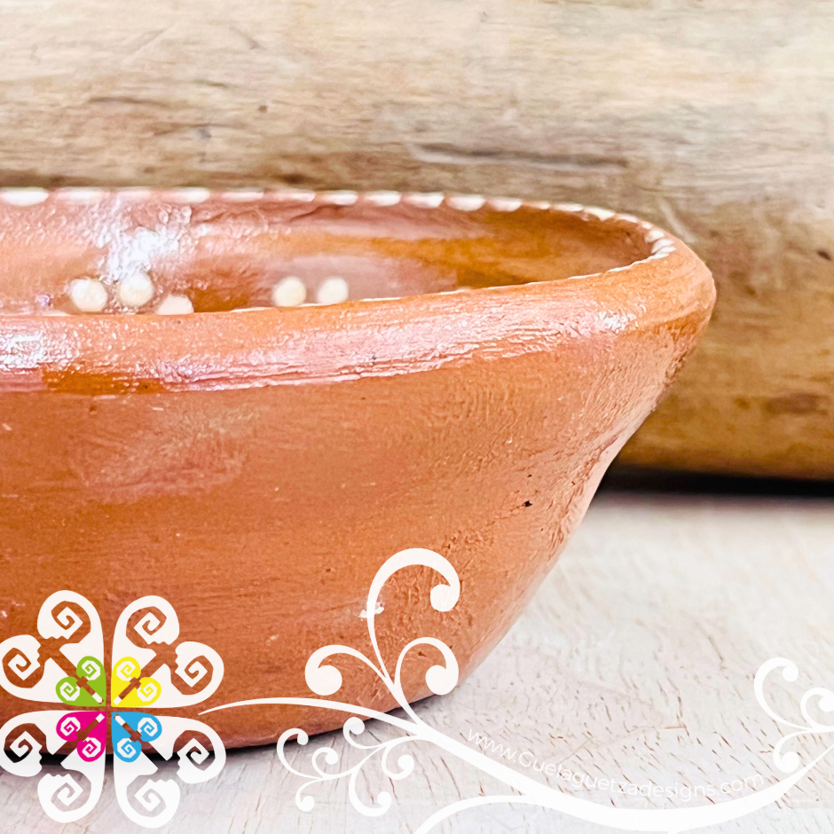 Set of 4 Small Capula Sencillo Salcero - Set Capula Sencillo Clay Bowl
