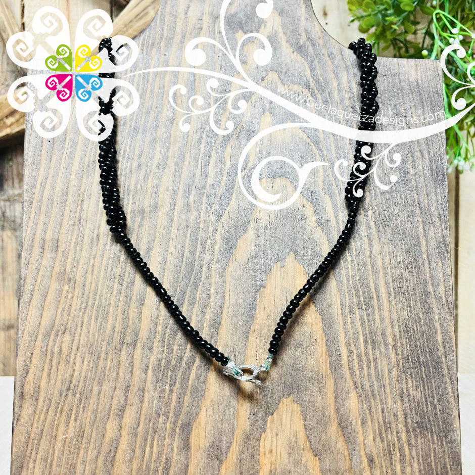 Corazon Floreado Necklace - Corazon de la Vida - Collar Barro Cocido