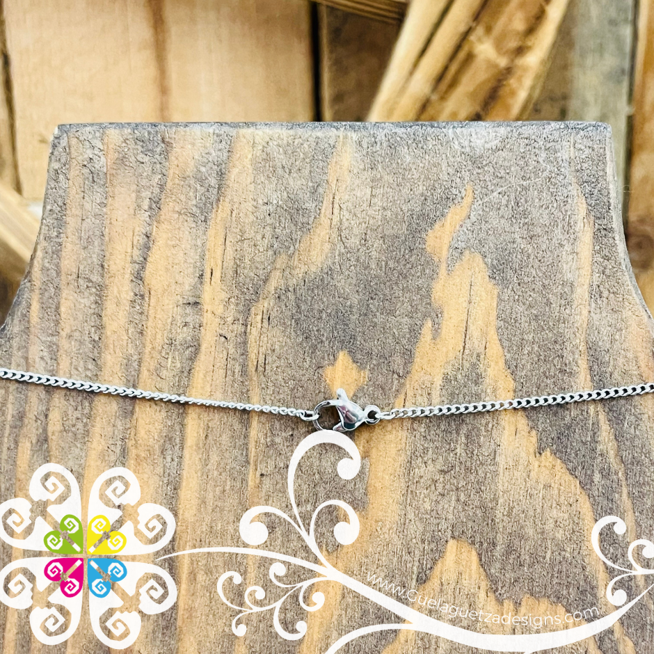 Cruz Dije Talavera Necklace - Talavera Accessories