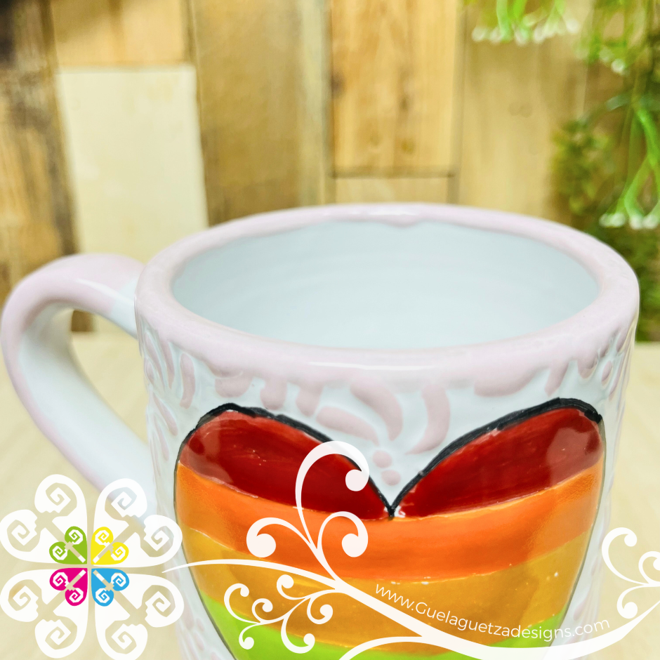Light Pink Pride Mug - Talavera Mug