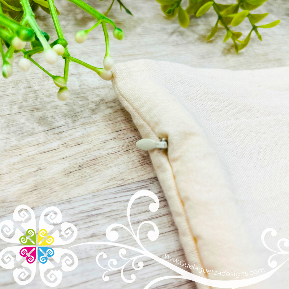 Red Otomi Decorative Pillow Cases - with Zipper