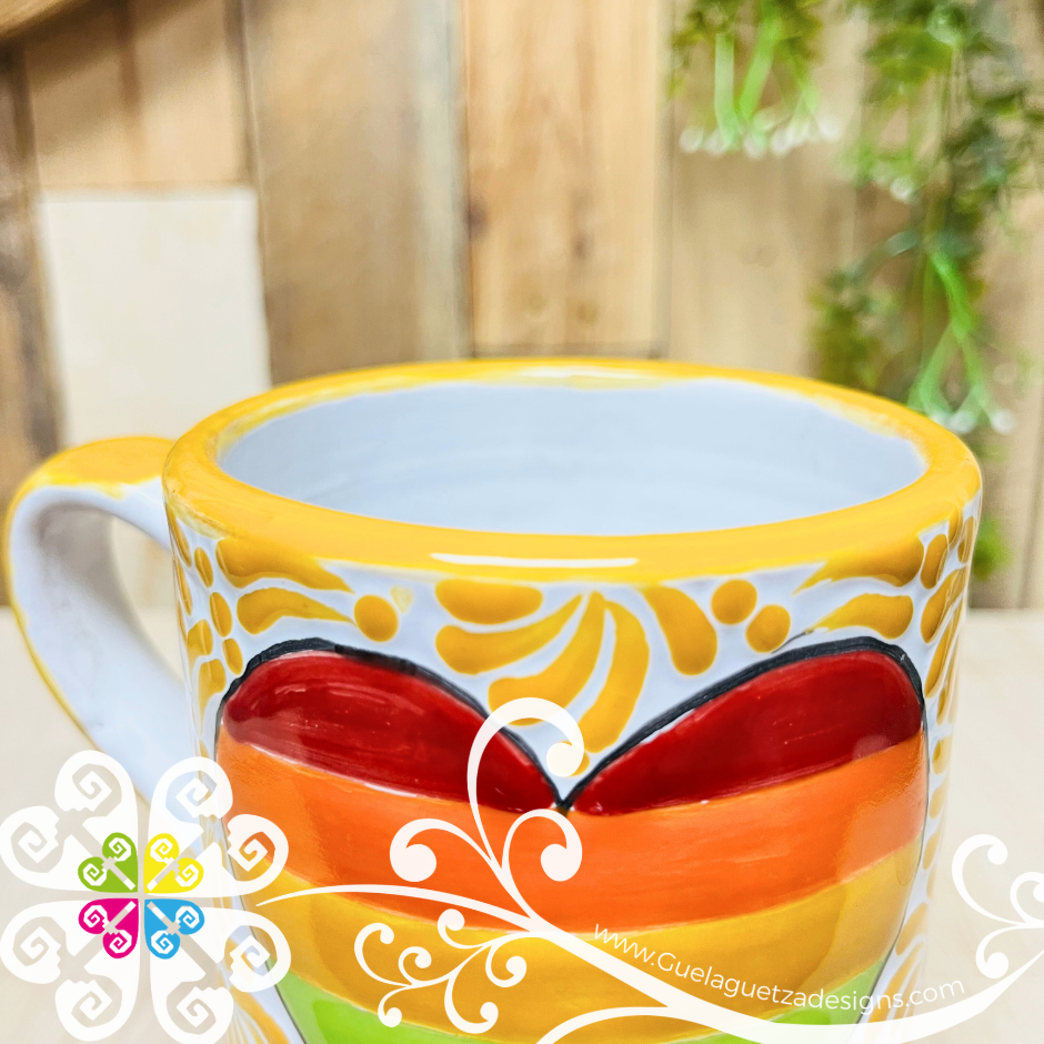 Yellow Pride Mug - Talavera Mug
