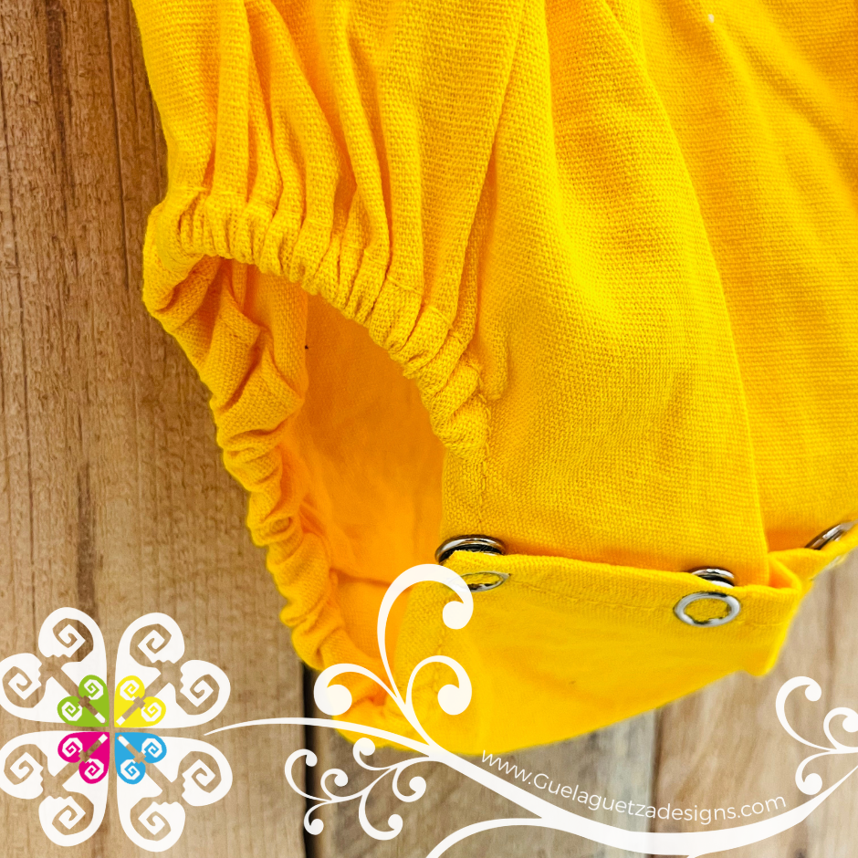 Yellow Traviesa Campesino One Piece - Children Clothing