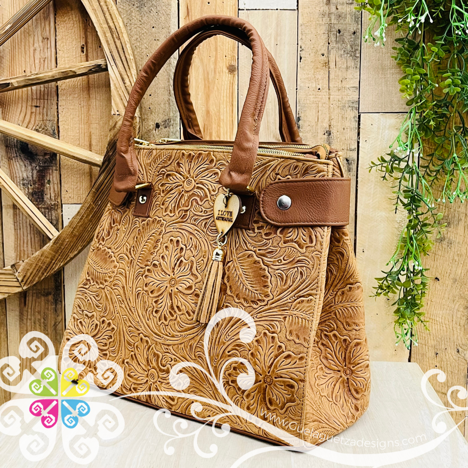 Joseline Leather Purse - Bolsa de piel