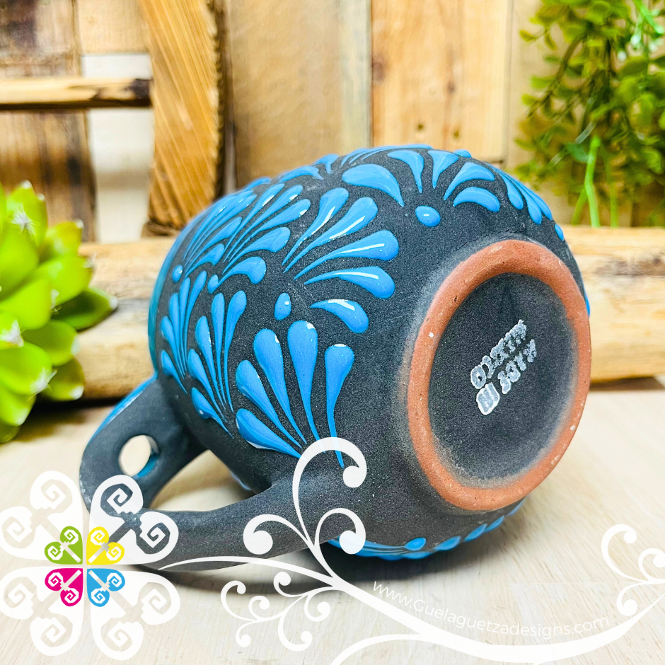 Taza Espiga con Cuchara - Blue - Clay Mug with Spoon