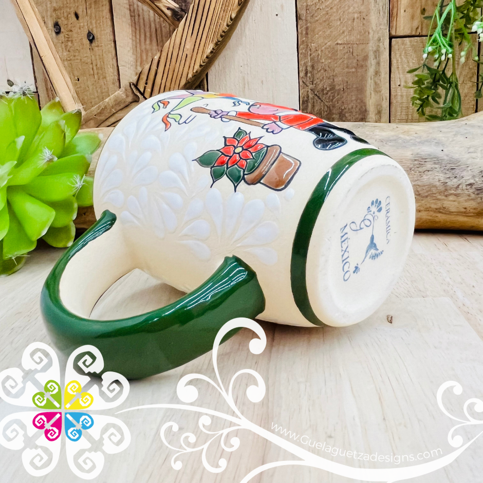 Taza Cono Piñata - Barro Alta Temperatura - Single Clay Mug
