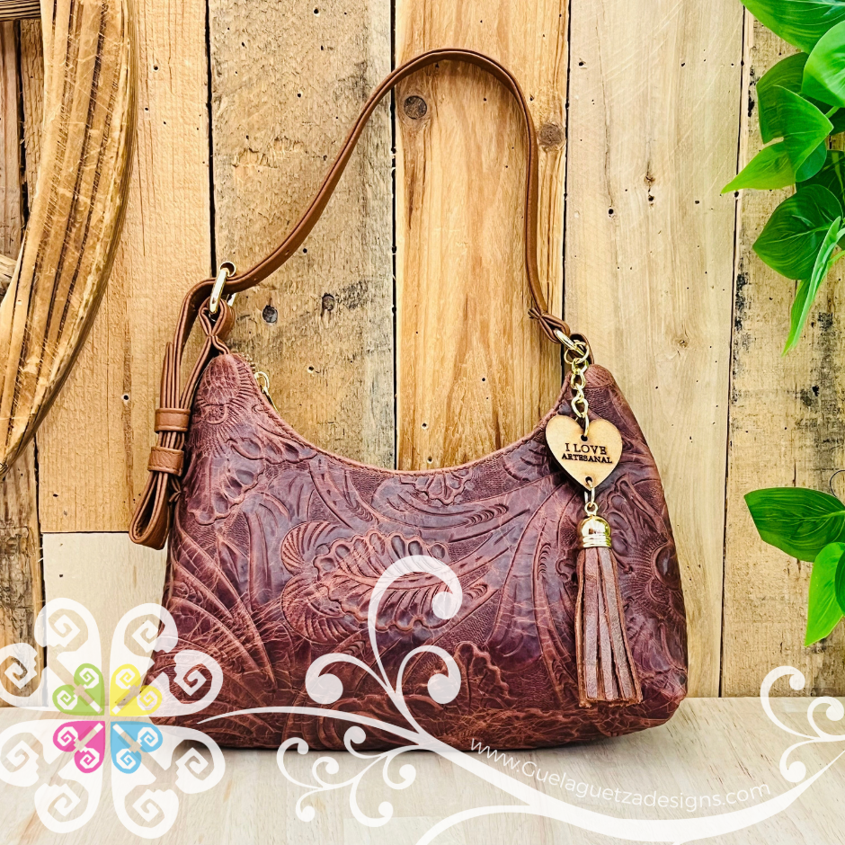 Kenia Leather Purse - Bolsa de piel