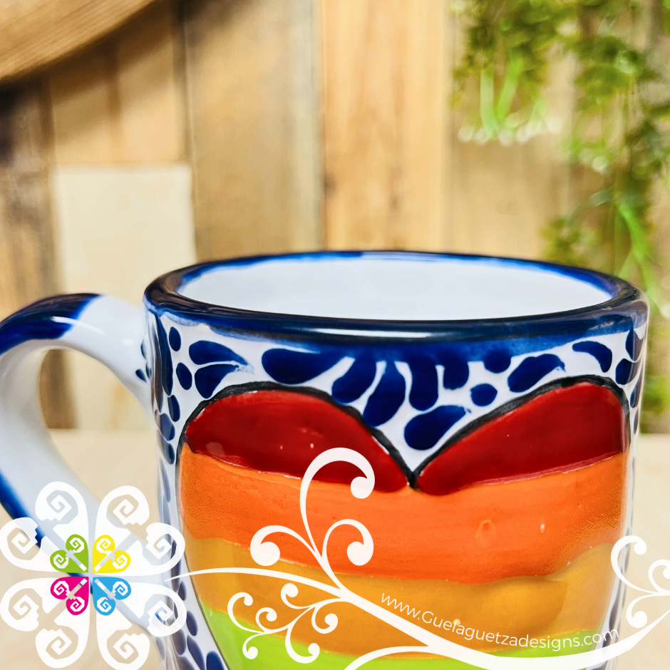 Navy Blue Pride Mug - Talavera Mug