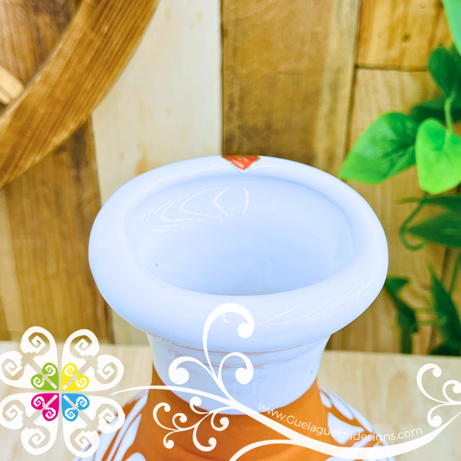 Natural with White Espiga Chimney - Home Decor