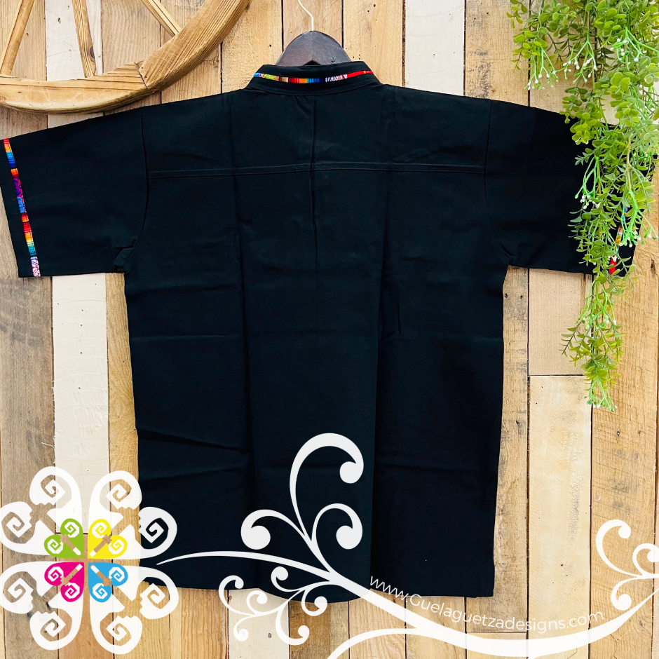 Black Boliche Jareta Shirt - Men Shirt