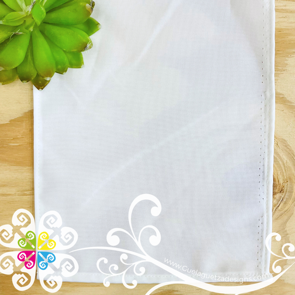 Mariposa with White Cielito Lindo Table Runner - Mexican Home