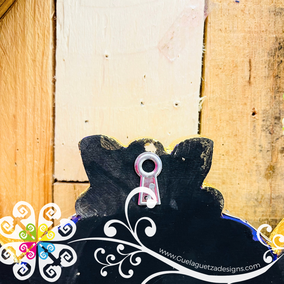 Corazón Con Alas Pintado - Wall Decor