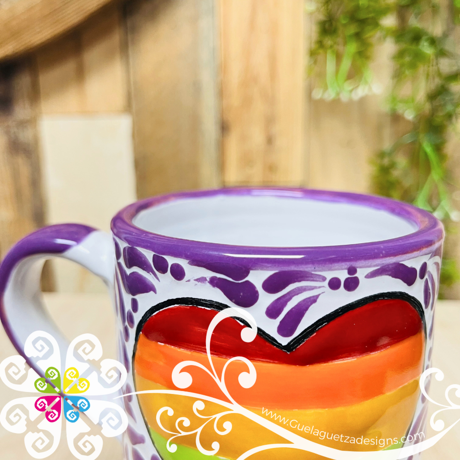 Purple Pride Mug - Talavera Mug