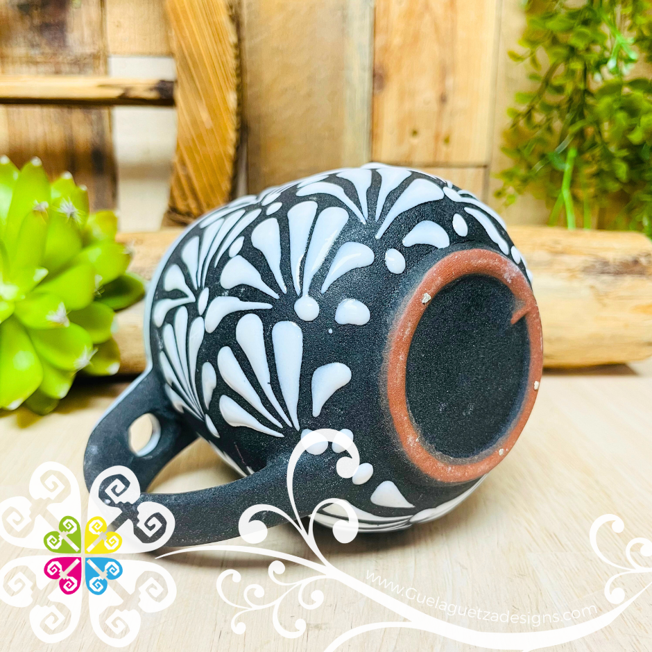 Taza Espiga con Cuchara - White - Clay Mug with Spoon