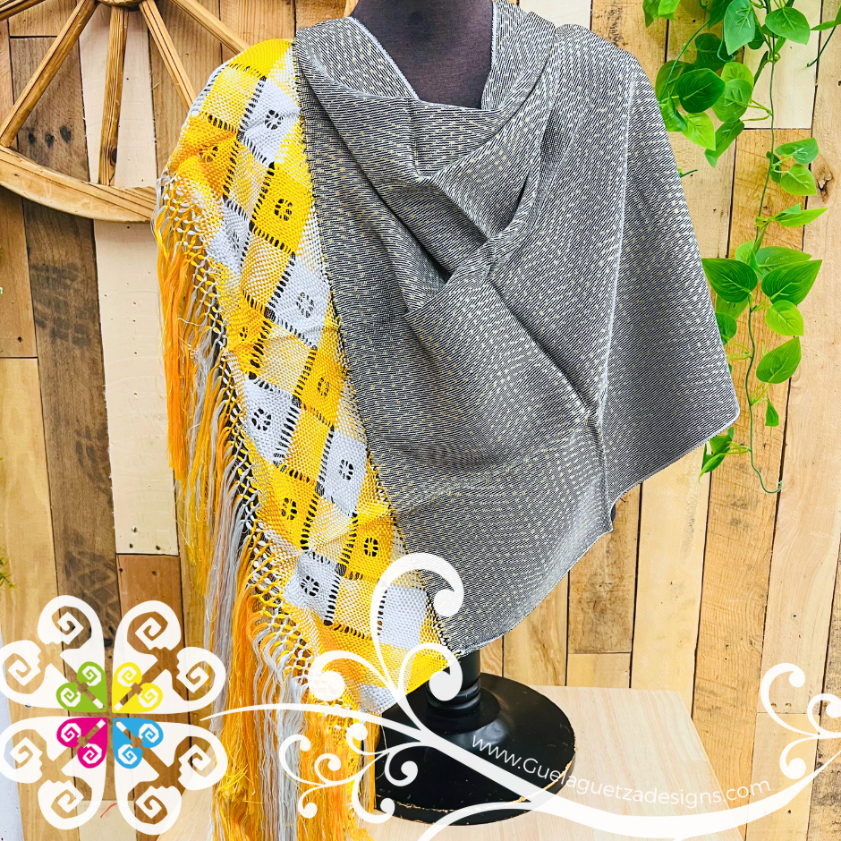 Rebozo Fino Bolita - Mexican Scarf