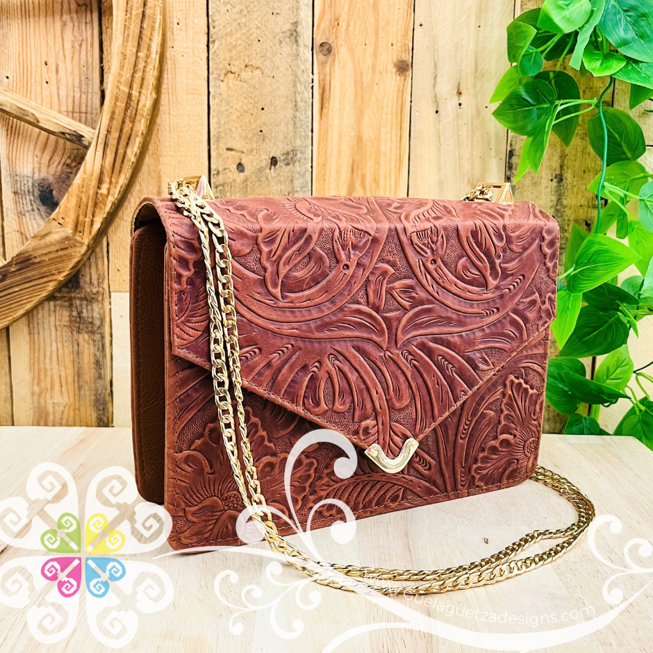 Ali Leather Purse - Bolsa de piel