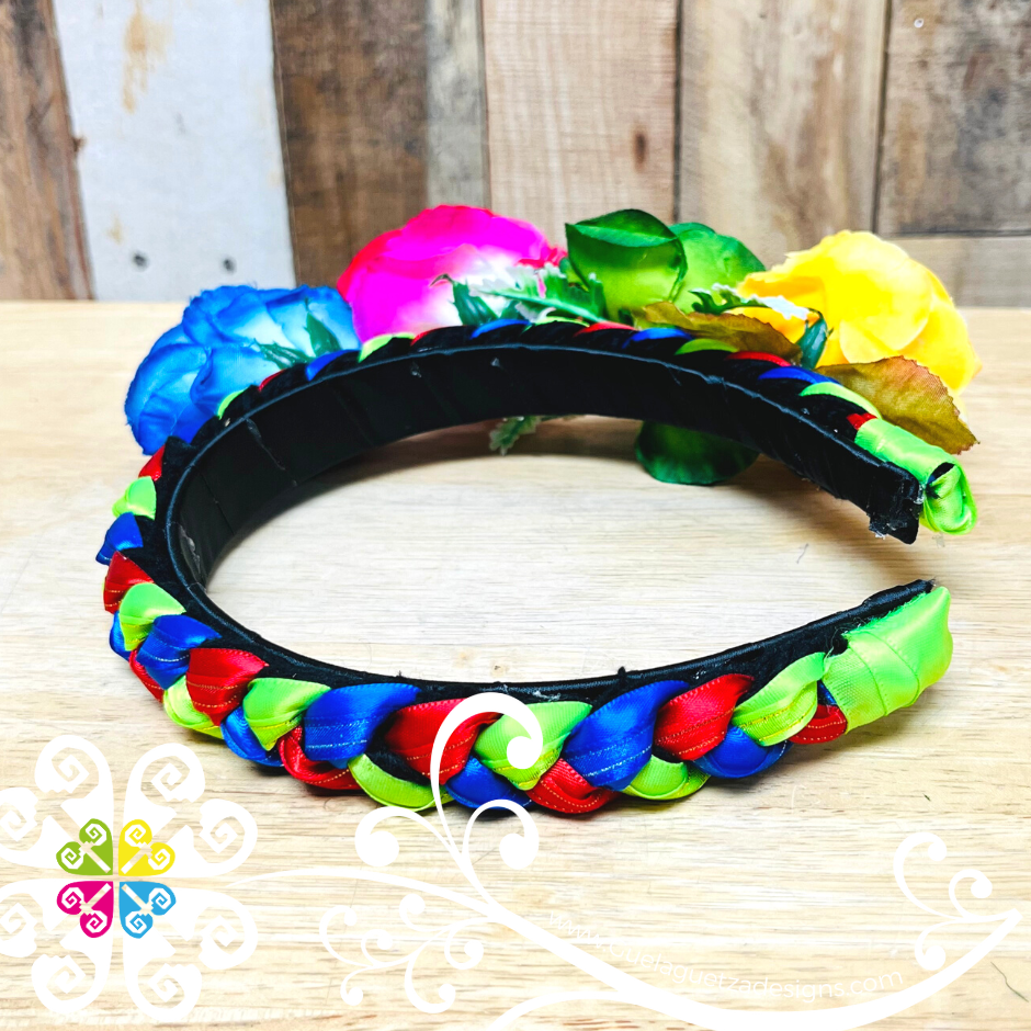 Multicolor Flower Headband - Folkloric Headband