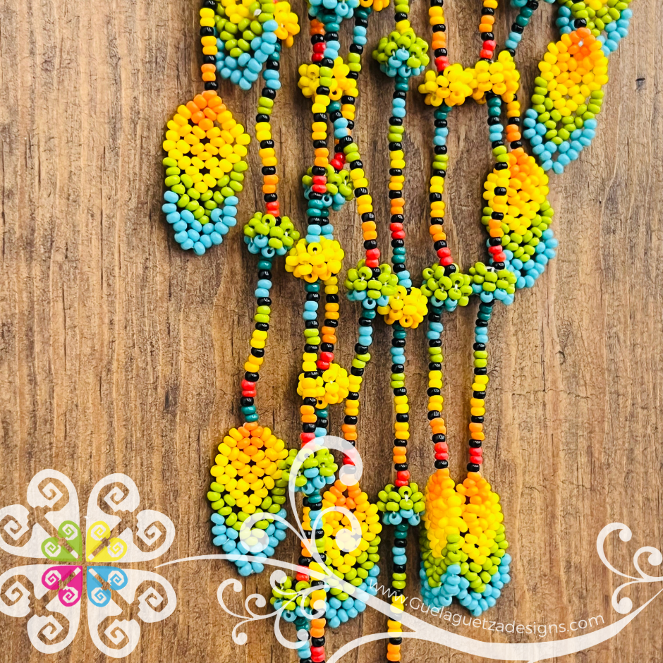 Sunflower V Style Beaded Set