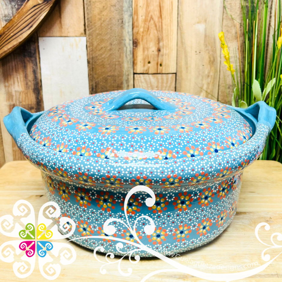 Large Capula Clay Fino Cazuela Arrozera - Capula Fino Clay Cazuela