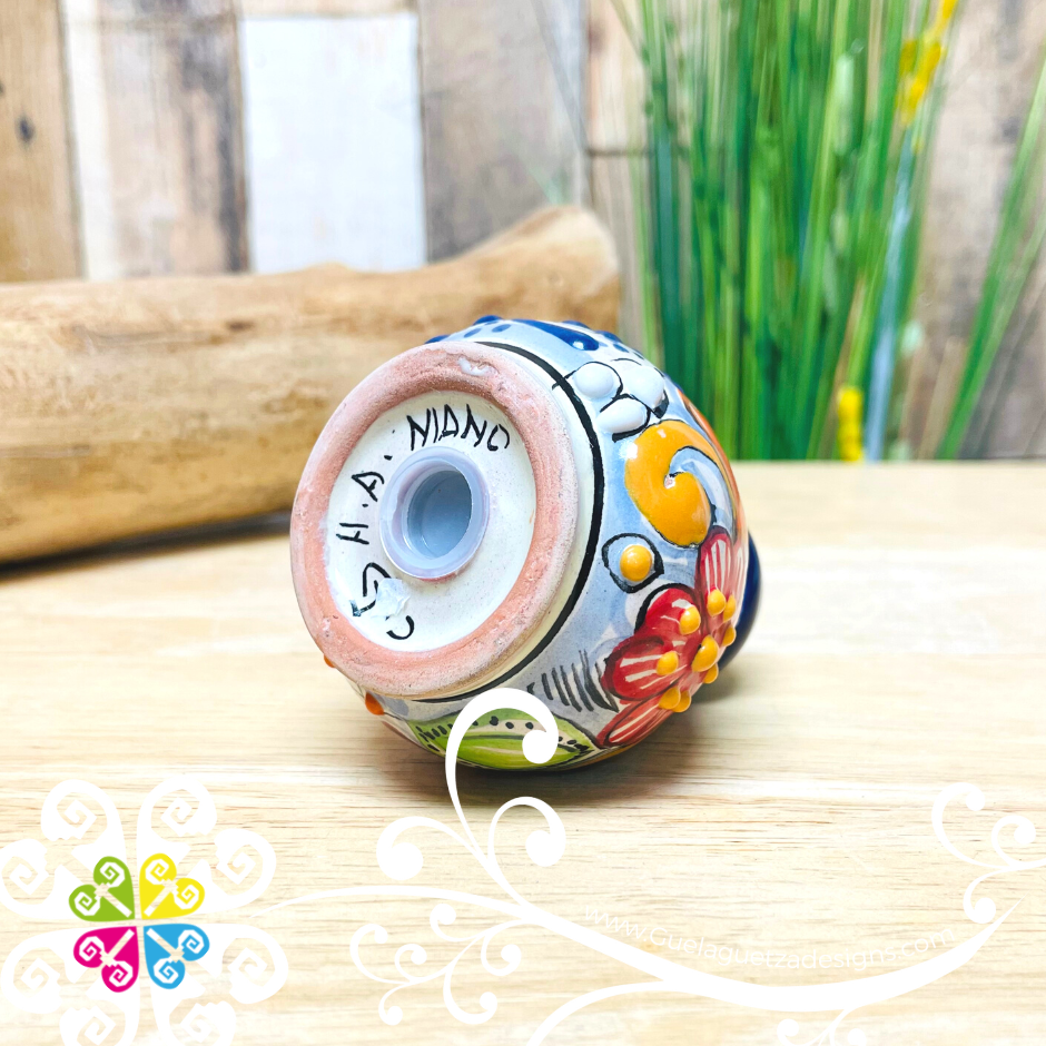 Multicolor Single Talavera Salt & Pepper Shaker - Talavera Kitchen