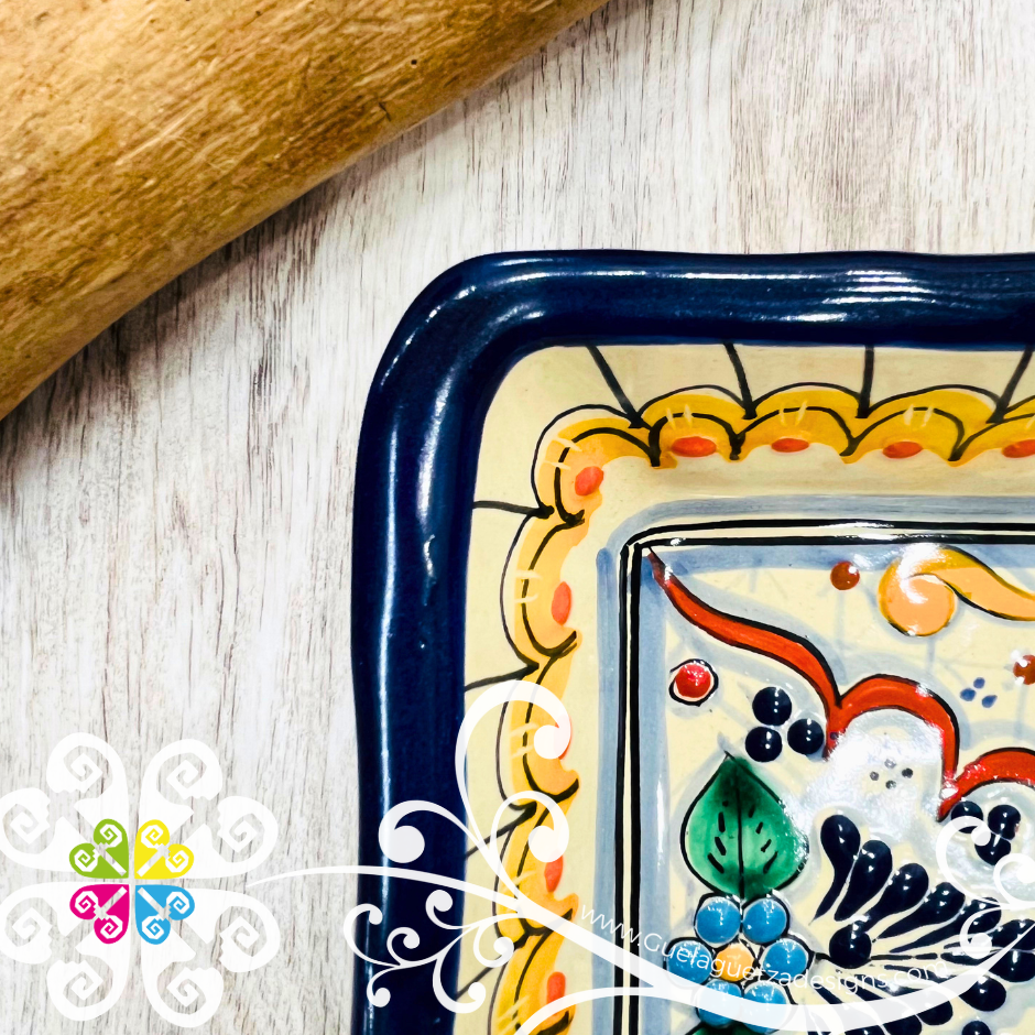 Talavera Galletera Tray - Talavera Puebla