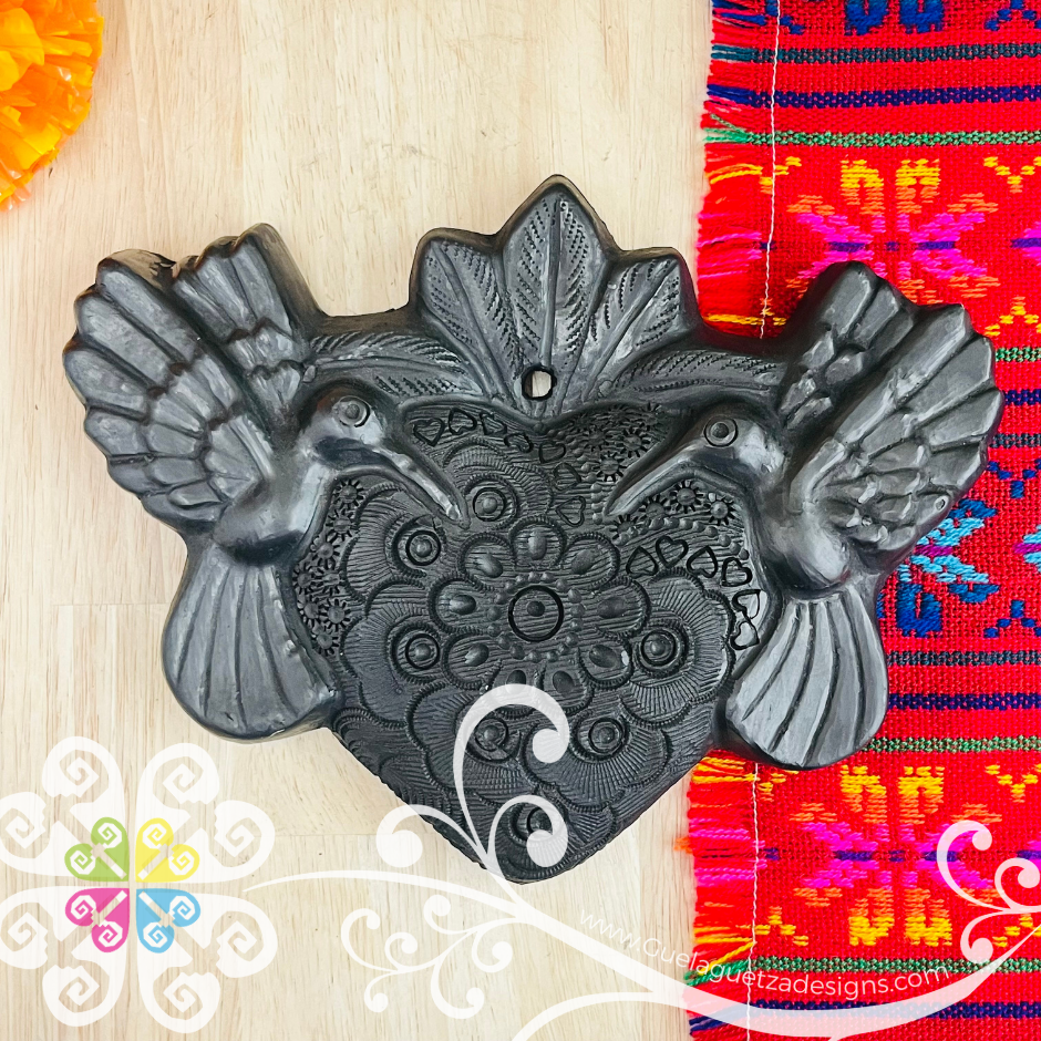 Colibri Corazon De Pared - Barro Negro Oaxaca