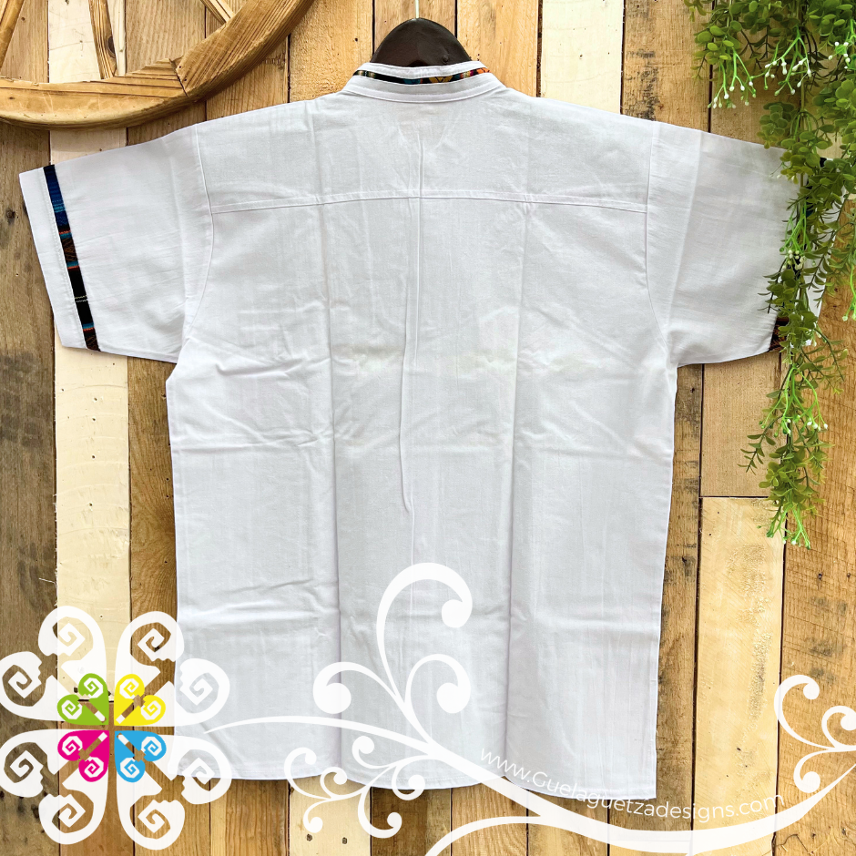 White Coralillo Mountain with Buttons Shirt - Men Shirt