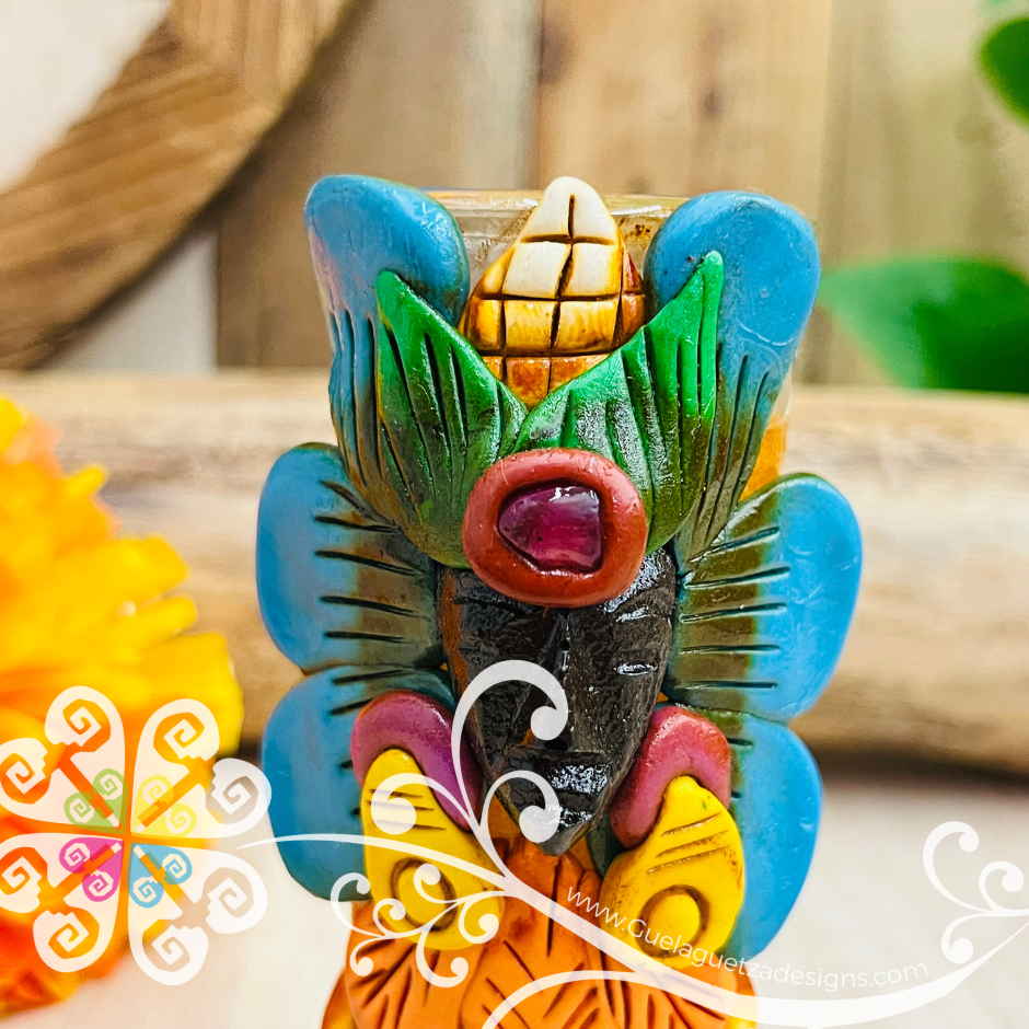 Guerrero Tequila Shot Glass - Epoxy Clay Tequilero