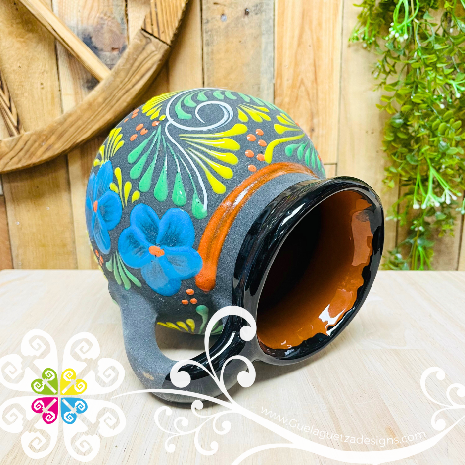 Black Bola Clay Pitcher - Jarro