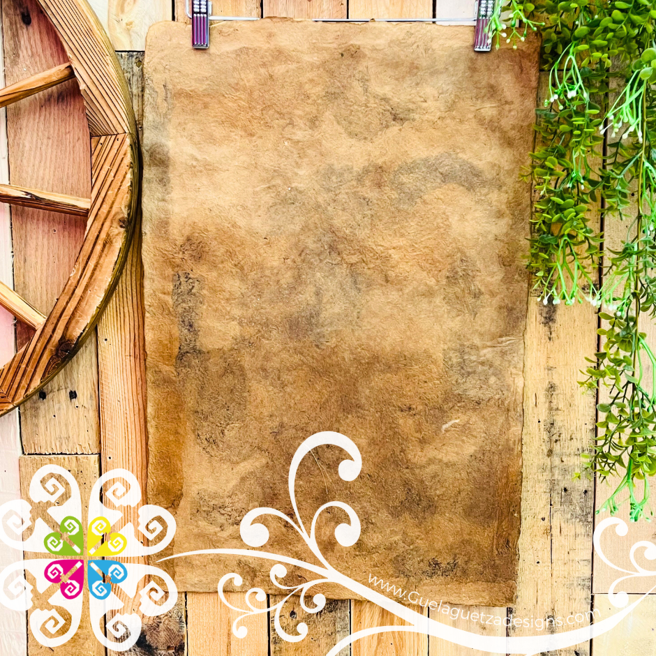 Large Flower Designs - Amate Paintings