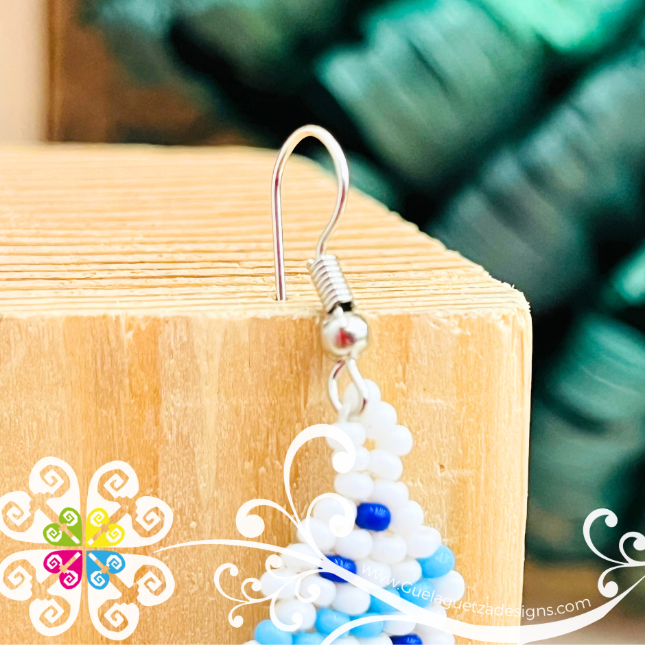 Christmas Tree - Christmas Beaded Earrings