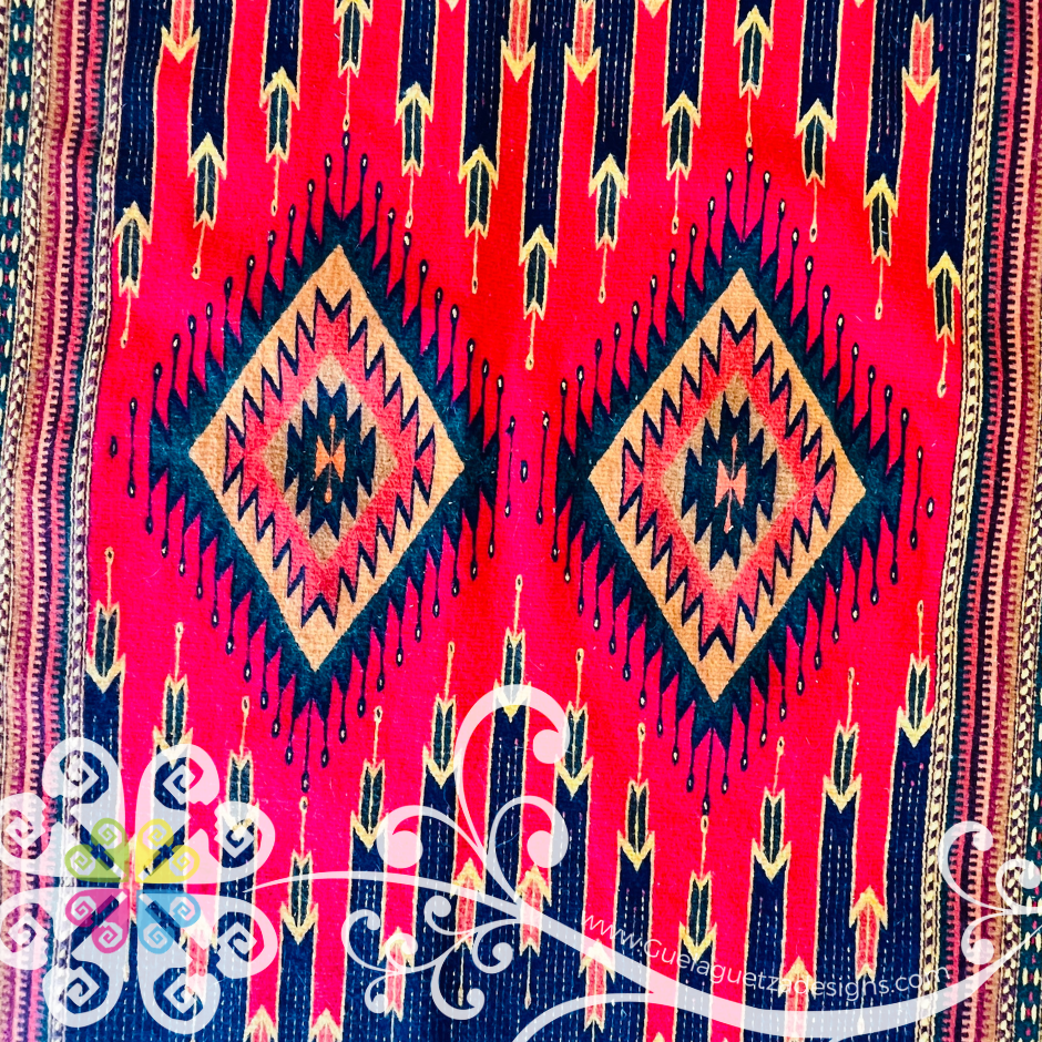 Diamante y Grecas Extra Large Rug - 220 x 130 cm Teotitlan Collection
