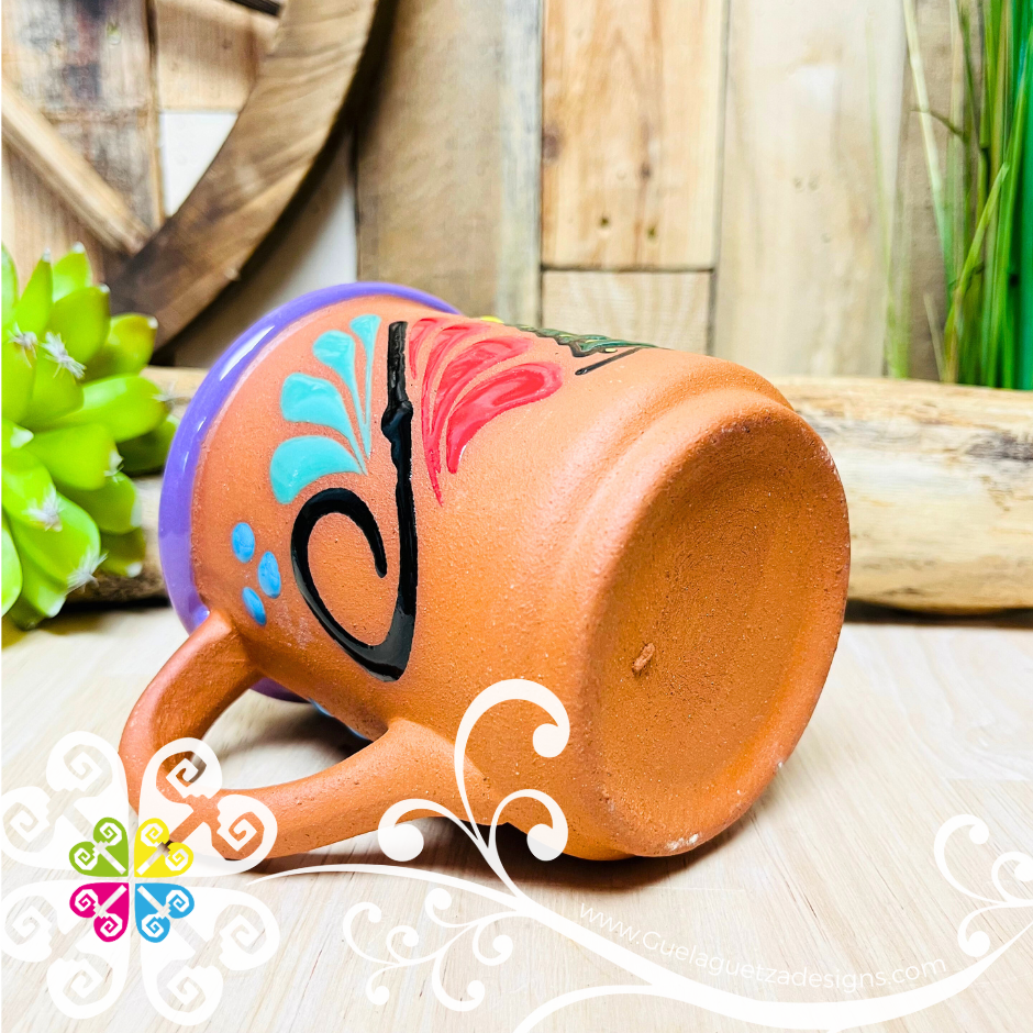 Natural Taza Feliz Navidad - Single Taza Barro