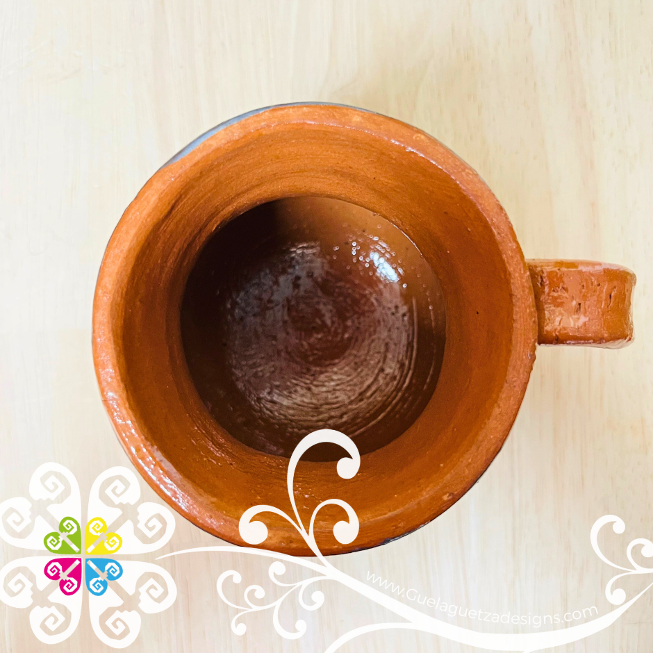 Set of 4 Capula Clay Tradicional Jarrito Mug - Set Capula Sencillo Clay Mug