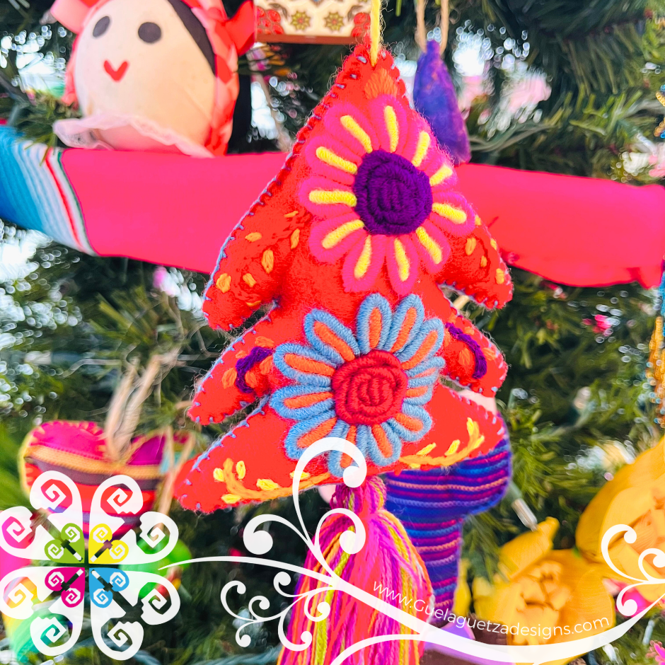 Christmas Tree Pom Pom Sets - Christmas Ornaments