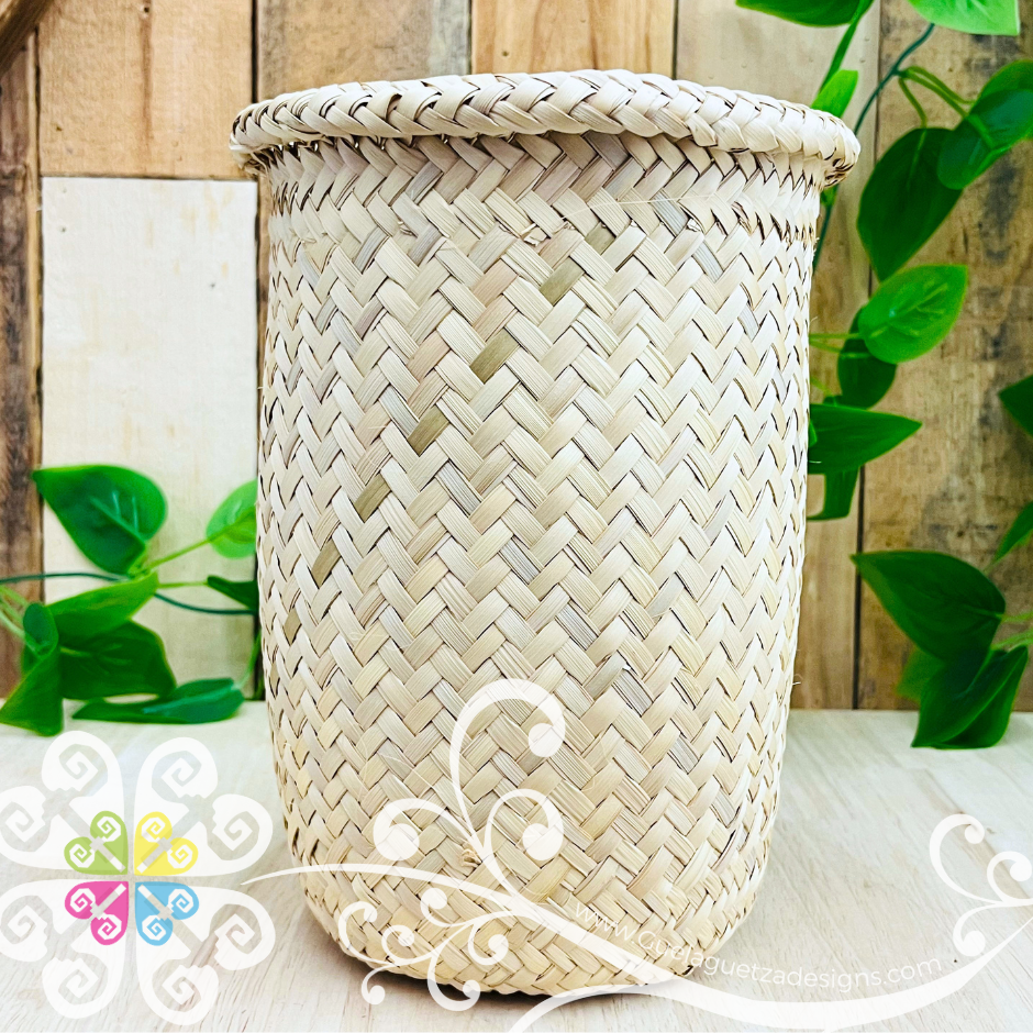 Natural Palm Planter - Palm Tenate