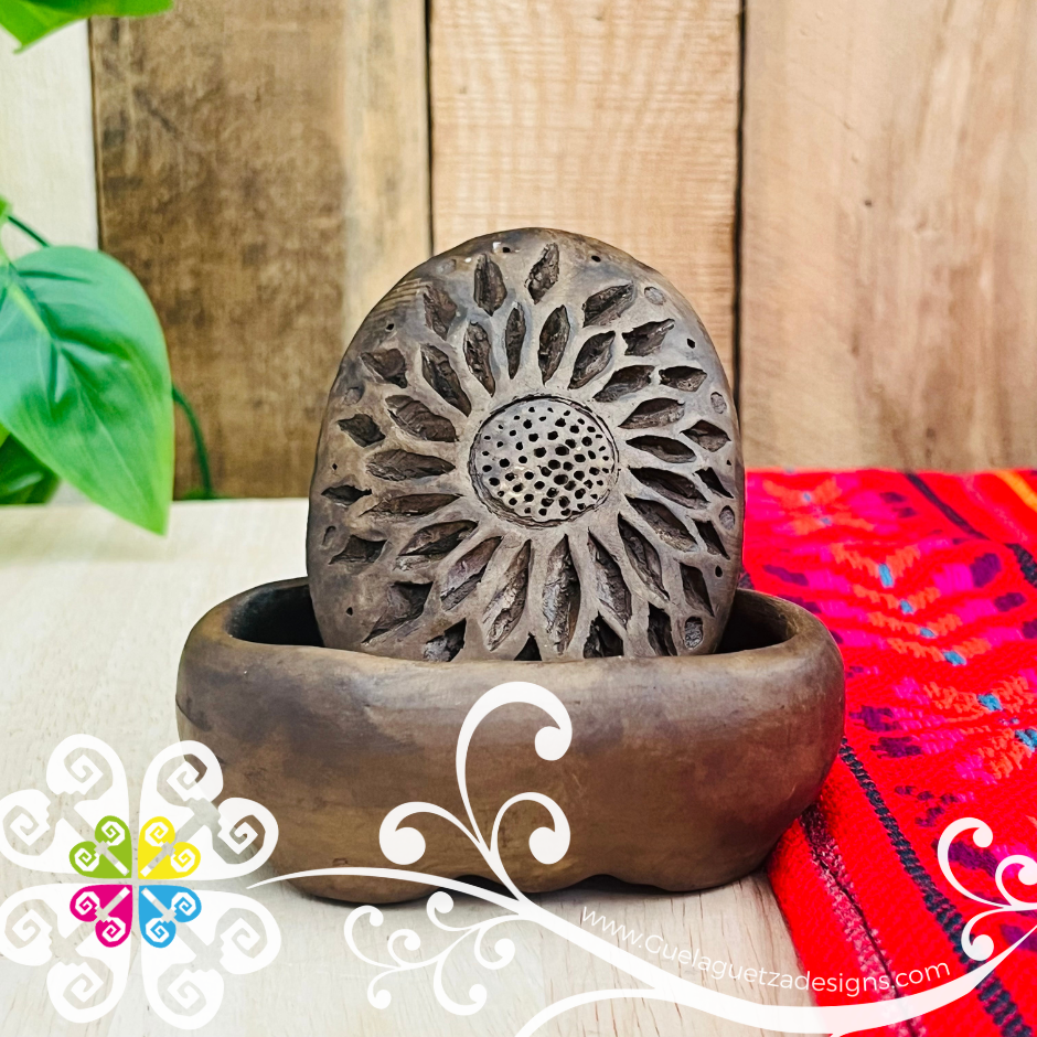 Small Oval Jewelry Box - Barro Cafe Oaxaca