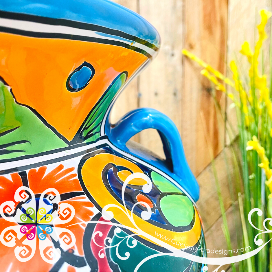 Extra Large Talavera Pot - Maceta