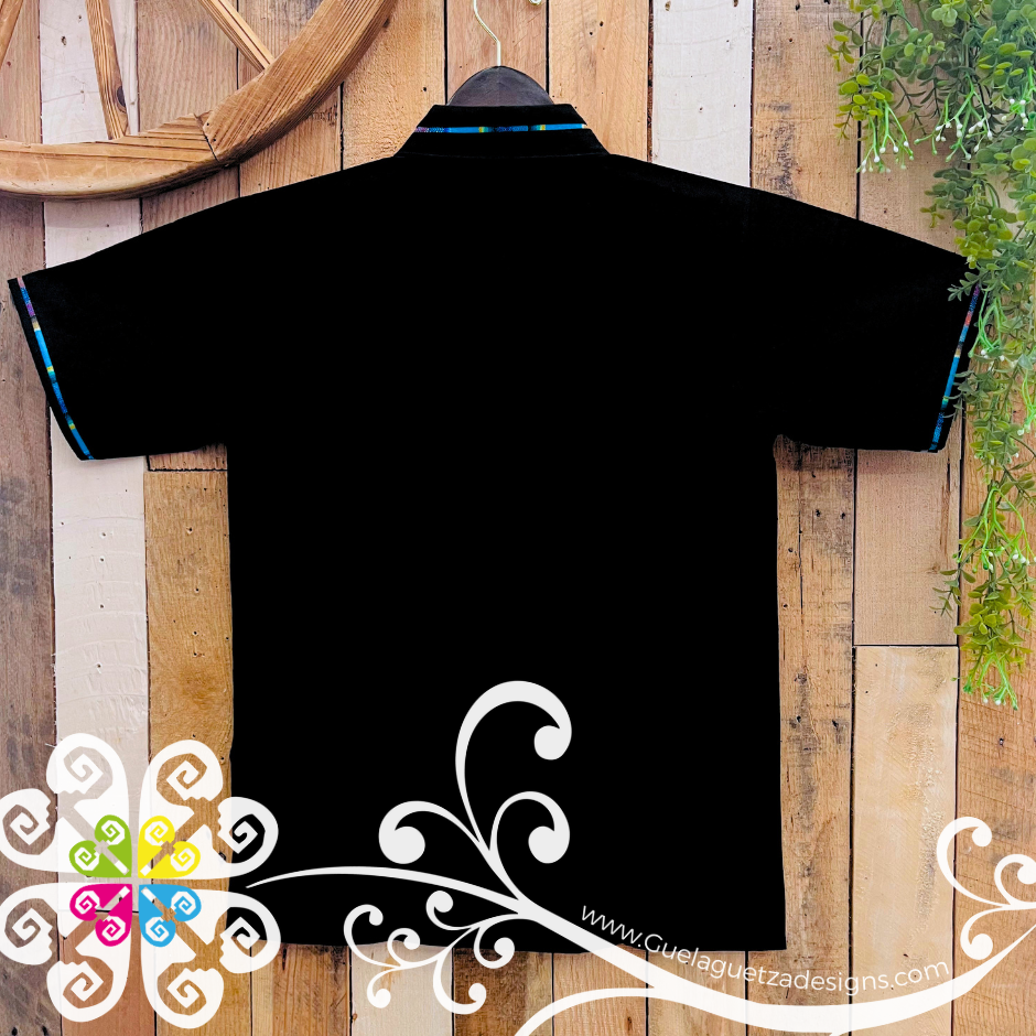 Black Coralillo Jareta Shirt - Men Shirt