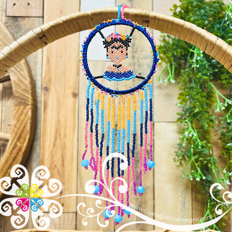 Frida Dream Catcher - Huichol Art