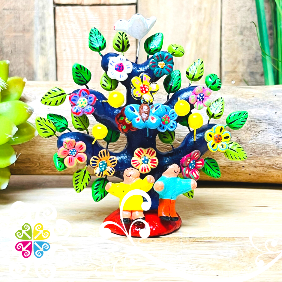 Small Arbol De la Vida - Barro Cocido