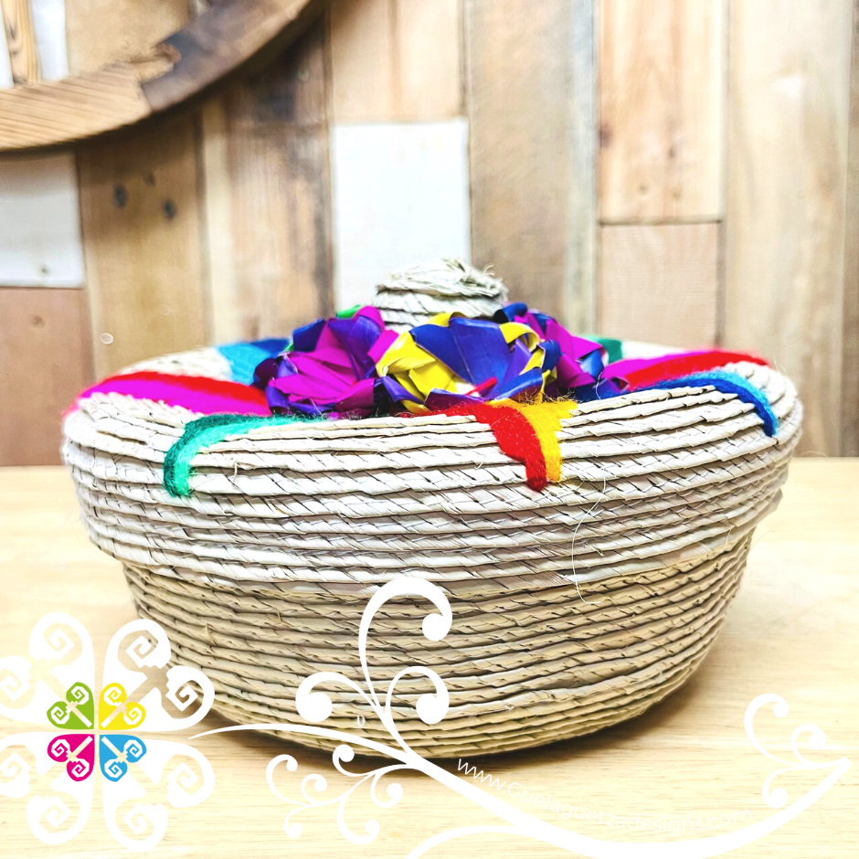 Small Tortillero Palma Bordado