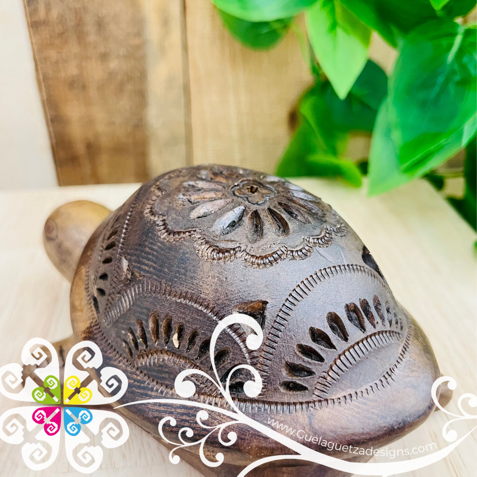 Turtle Jewelry Box - Barro Cafe Oaxaca
