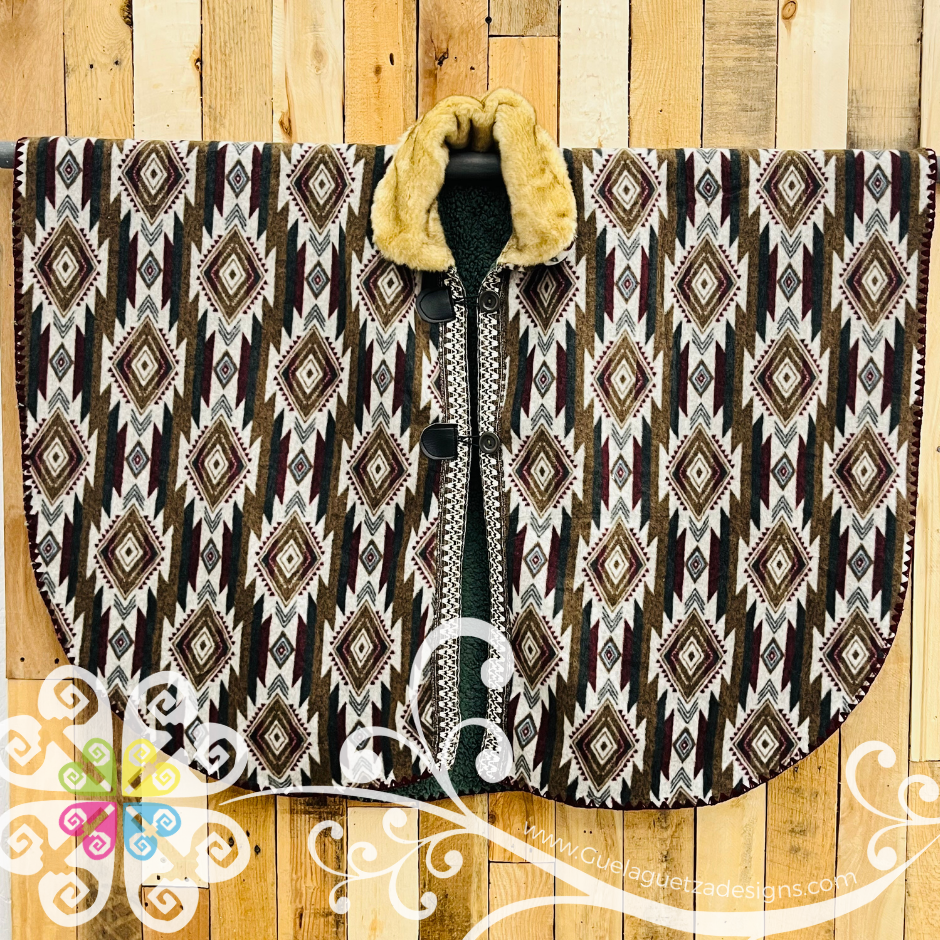 Poncho Polar - Insolated Poncho with Hoodie