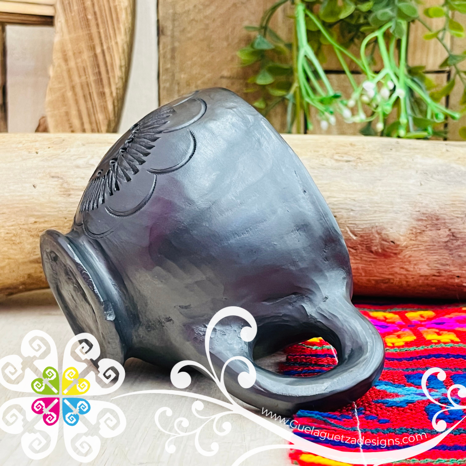 Chocolateria Mug - Barro Negro Oaxaca