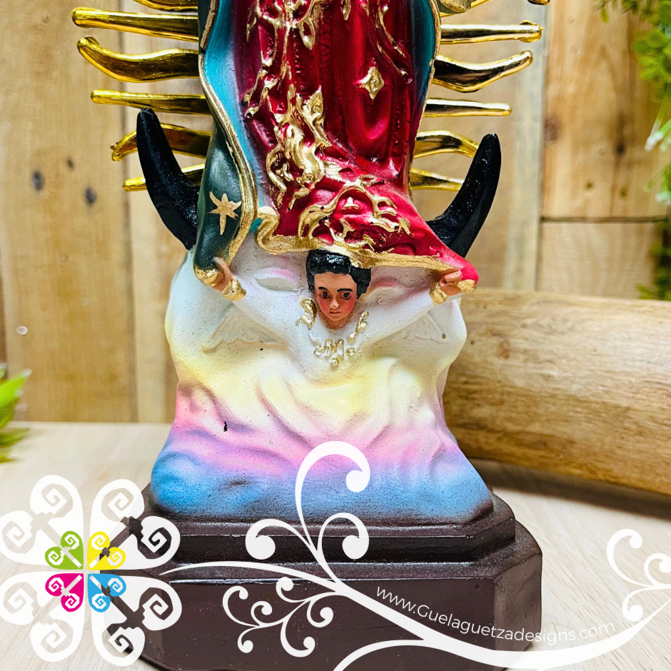 Small Virgen de Guadalupe Statue